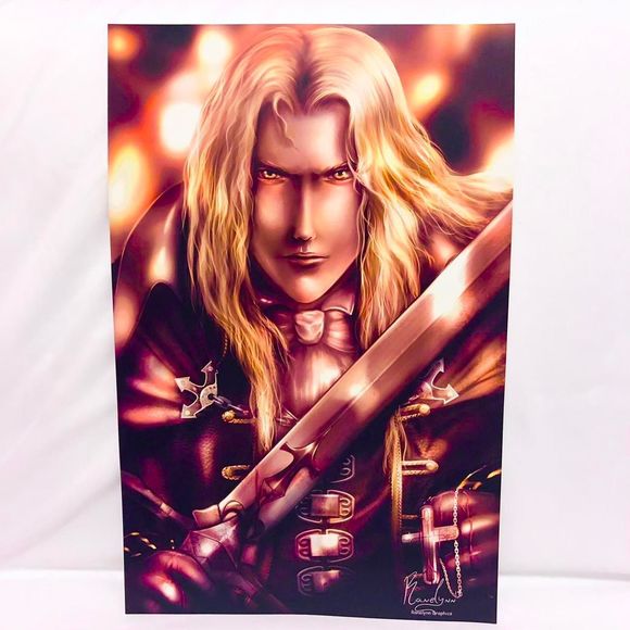 Alucard Castlevania Print - Picture 1 of 1